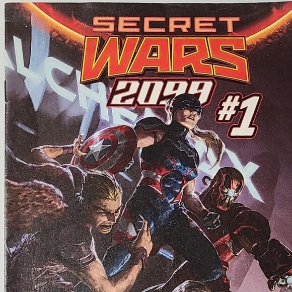 Secret Wars 2099 1 Marvel Comics 2015 VG Dave Rapoza Cover A 1st Avengers Key - Picture 13 of 16